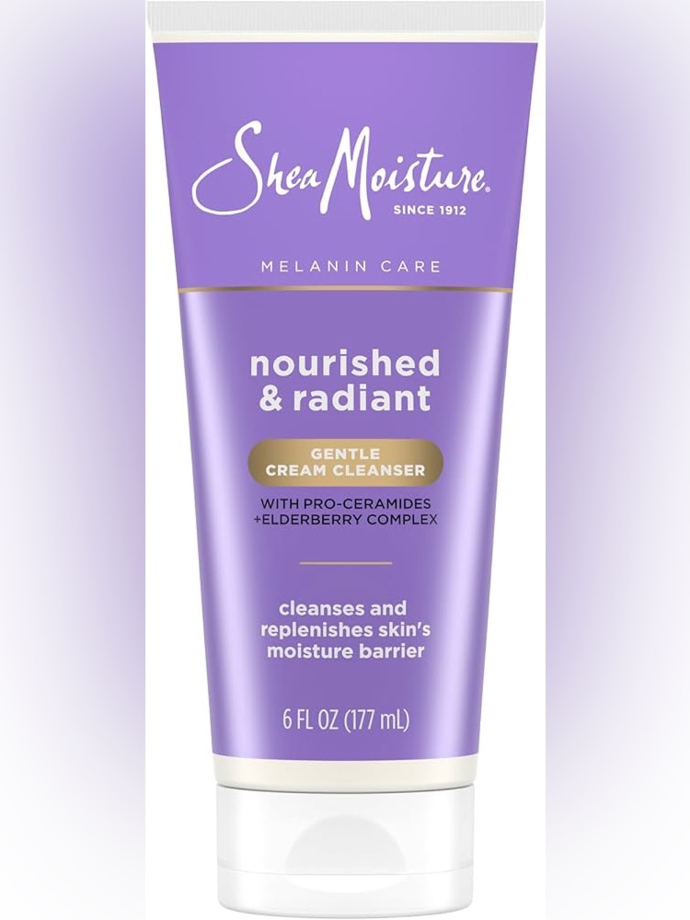 Shea Moisture Nourished & Radiant Gentle Cream Cleanser